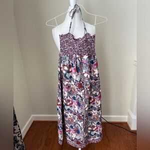 Liberty Of London For Target Girls Purple Patterned Sundress- L